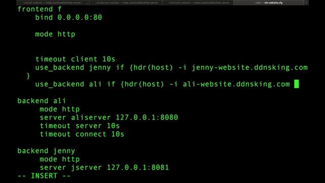 Hosting 3 WebSites on one IP Address with SNI and HAProxy смотреть онлайн