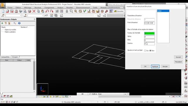 05 - Importer un fichier dwg/dxf dans Robot Structural Analysis смотреть онлайн