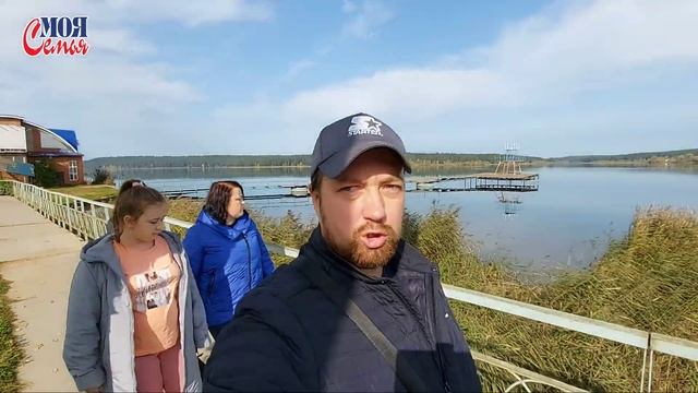 Пикник всей семьёй/остановились перекусить по дороге в Верещагино/Природа Пермского края/моя семья смотреть онлайн