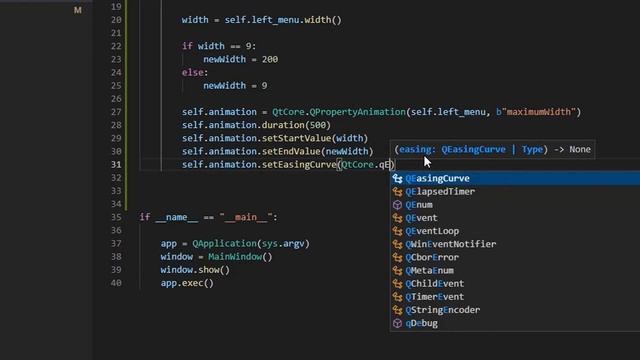 #04 - Como criar um menu animado - Sistema de Cadastro com Pyside6 e QtDesigner смотреть онлайн