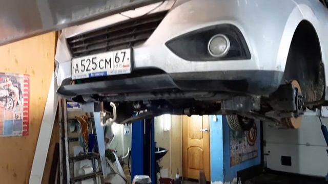 Установка мотора G4KD в Hyundai iX35 смотреть онлайн