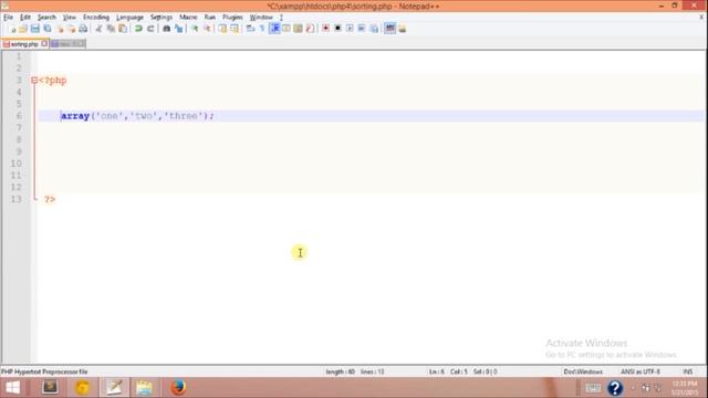 32 sorting array in php смотреть онлайн