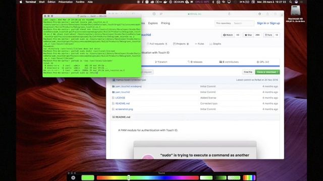[TUTO] Macbook Pro Touch Bar - SUDO et TouchID смотреть онлайн