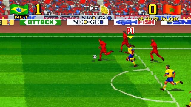 Super Sidekicks 3 The Next Glory [NEO GEO MVS ARCADE] (Emulated On Raspberry pi3) #175 LongPlay смотреть онлайн