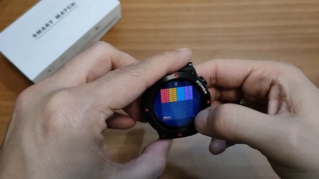 A80 Smartwatch unboxing and quick menu view смотреть онлайн