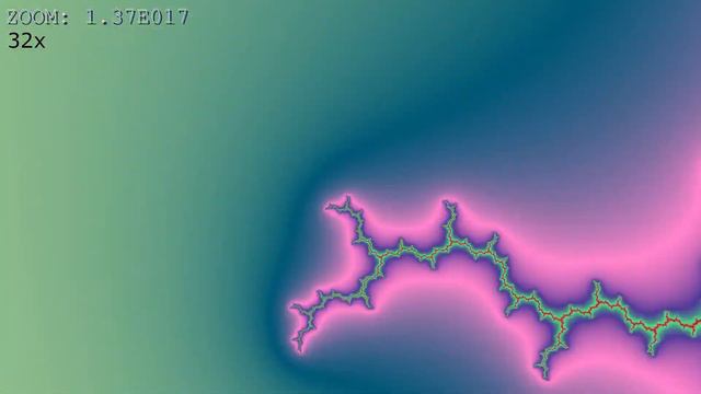 Mandelbrot Zoom #10 || Zooming Into The Coordinates (0,1) смотреть онлайн