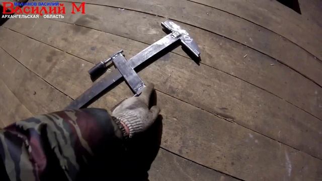 Струбцина двухсторонняя. Крутая самоделка. Своими руками. смотреть онлайн