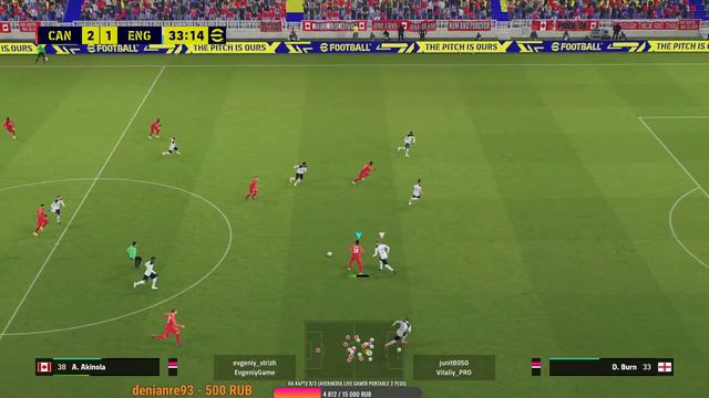 eFootball 2023! season 2 №4 (Дивизионим + соревы U-2100) смотреть онлайн