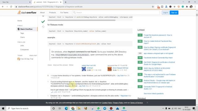 Google and Facebook Login Problem Solved in Android Studio | Find Release SHA Key смотреть онлайн