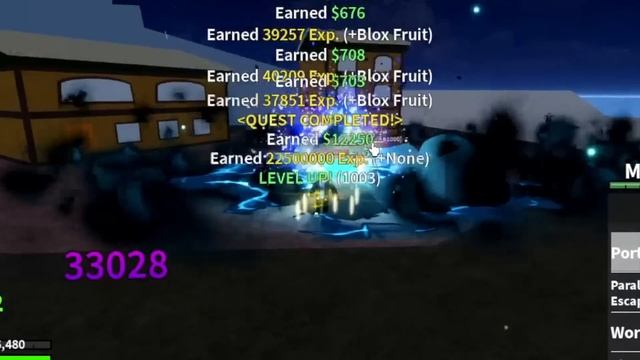 Noob to Max Lvl Using PORTAL Fruit in Bloxfruits смотреть онлайн