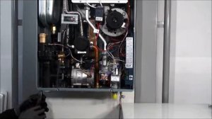 Ремонт газового котла Kiturami TWIN ALPHA   замена водяного фильтра