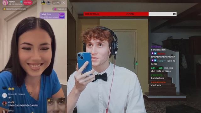 ROSSO ENTRA IN LIVE DA ANNA PEPE | ma non finisce bene смотреть онлайн
