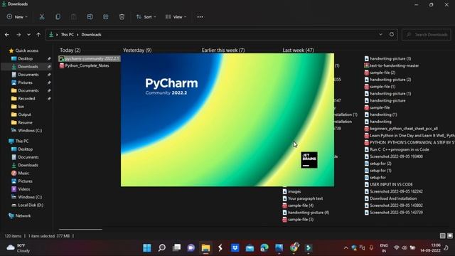Install Python 3.10 and PyCharm on Windows 10/11 (2022) || install PyCharm on window 11 смотреть онлайн
