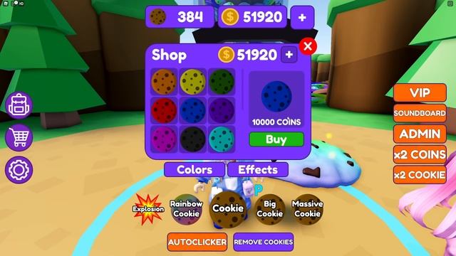 Playing EXTREME Roblox Cookie Clicker! смотреть онлайн