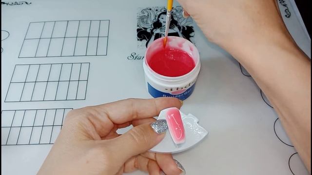 замес и геля и полигеля