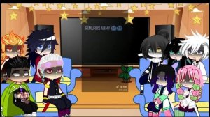 Hashiras react to Rimuru Tempest ||Bad English/OOC|| My oc