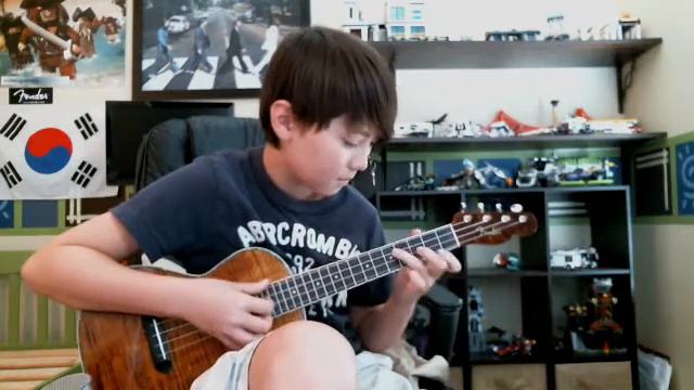 Rainbow Connection - Ukulele Fingerstyle Instrumental - From Muppet Movie - Fender Ukulele смотреть онлайн