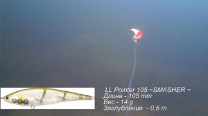 Обзор воблеров. Свимбейты и стикбейты. Как они играют. Подводные съёмки