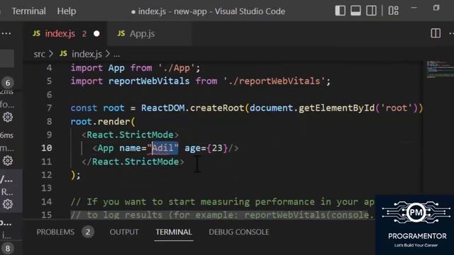 09 | React PropTypes | Prop Types In React JS | PropTypes | React Tutorials | React JS (Hindi/Urdu) смотреть онлайн