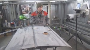 Пластиковая дверь сдвижка VW T4. v2.0