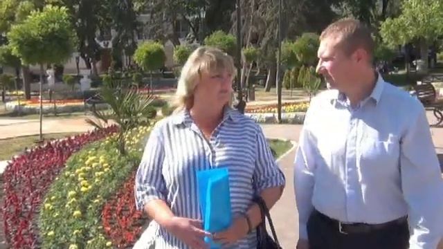 Пятигорск. О цветах и пальмах в парке "Цветник. смотреть онлайн