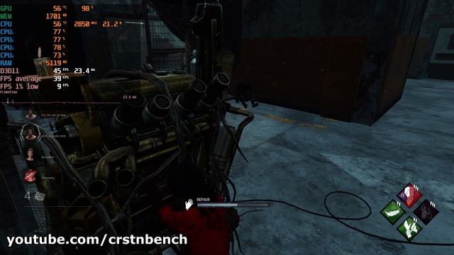 AMD Ryzen 3 3250U \ Radeon Vega 3 graphics \ Dead by Daylight @1080p 65% res.scale, well playable смотреть онлайн