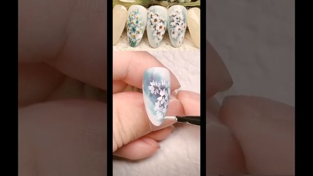 Рисование на ногтях "Цветок" ?? | Дизайн ногтей в виде цветка, маникюр с цветочным дизайном премиум смотреть онлайн