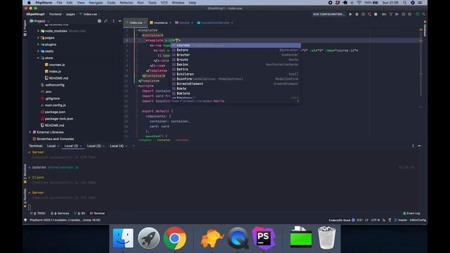 Let's build a course platform with Laravel 7, NuxtJS, Ant Design, Stripe API | Episode 9 part 2 смотреть онлайн