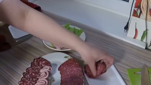 КАК ОФОРМИТЬ МЯСНУЮ НАРЕЗКУ/ meat slicing смотреть онлайн