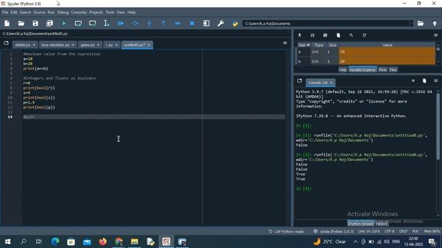 Boolean data type in python| How to make boolean type value in python смотреть онлайн