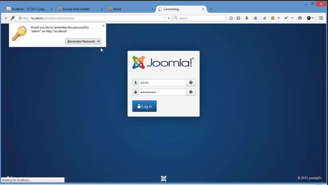 How to install joomla 3.3 and xampp on localhost - Joomla 3.x tutorial смотреть онлайн
