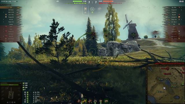 World of Tanks 121 - 11,1K Damage смотреть онлайн