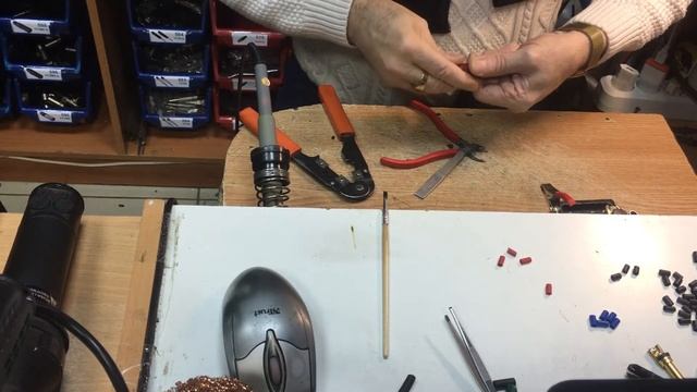 Пайка Шнур гитарный Jack6,3 на Jack6,3 угл. Silent - TS на TS Mogami 2524