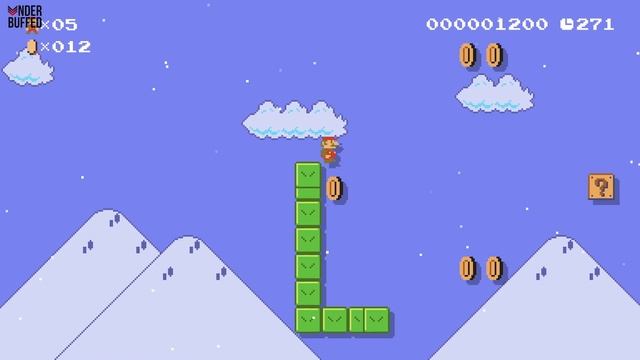 [Super Mario Maker 2] Job 21 - Snake Blocks in the Sky смотреть онлайн