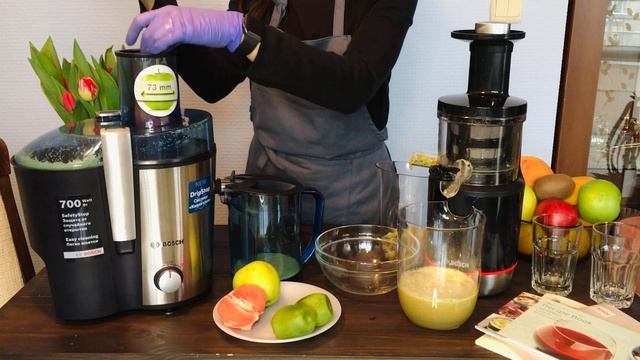 Сравнение между бързо и бавно оборотна сокоизстисквачка. смотреть онлайн