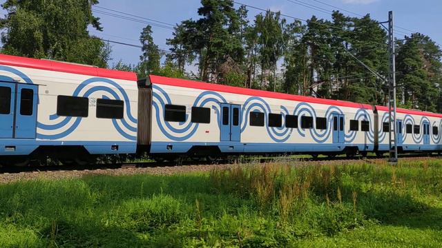 ЭГ2Тв-001 Иволга, Москва (Белорусский вокзал) - Усово / Eg2tv-001 Ivolga, Moscow Belorussky railway смотреть онлайн