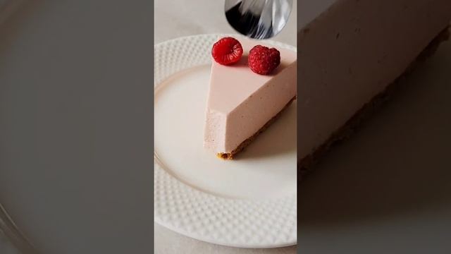 Рецепт торта без выпечки | Малиновый чизкейк | @О. П. Рецепты смотреть онлайн