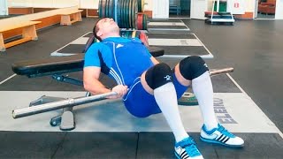 Подъём таза лёжа (мостик): техника выполнения смотреть онлайн