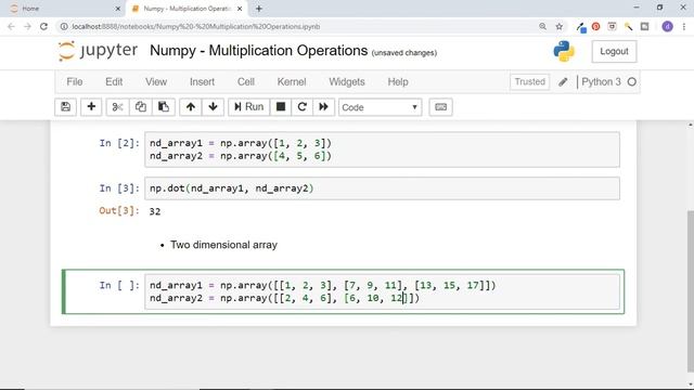 #26 Numpy - Multiplication Operations |Data Analysis| Python for Data Science for Absolute Beginner смотреть онлайн