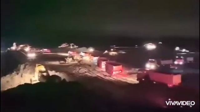 Строительство мобильной инфекционной больницы на Калужском шоссе. смотреть онлайн