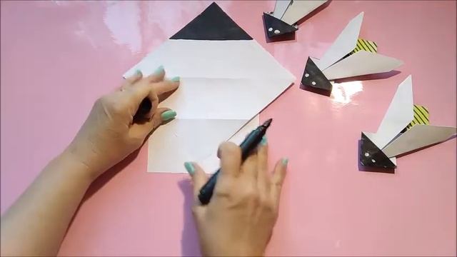 "Пчелка Майя" в технике оригами смотреть онлайн