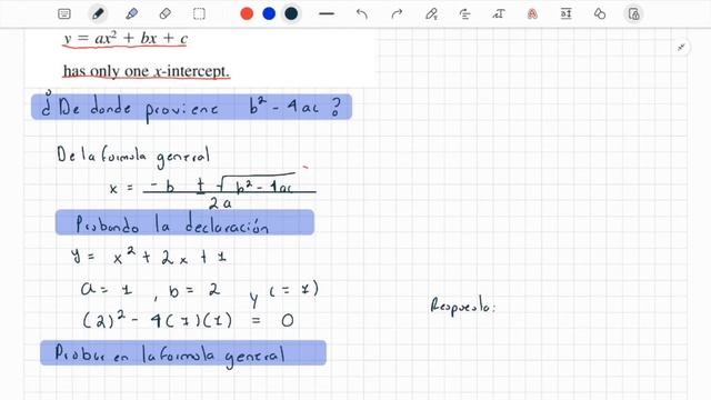 78. Si b2 − 4ac = 0 y a ≠ 0, entonces la gráfica de y = ax2 +bx + c tiene solo una intersección смотреть онлайн