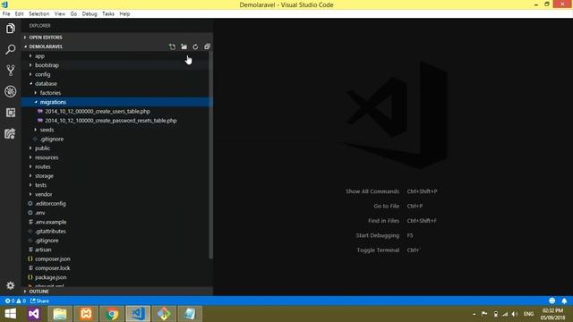 how to create a table in laravel - Step 1 смотреть онлайн