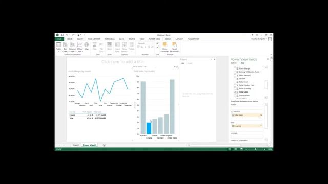 Interactive Reporting with Power View смотреть онлайн