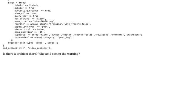 Wordpress: Illegal offset type in get_post_type_object()? (2 Solutions!!) смотреть онлайн
