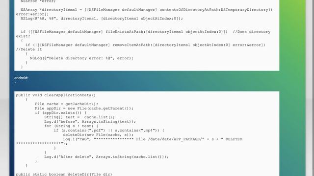 react-native: Clear cache from inside the App programmatically (e.g. via Button-Click) смотреть онлайн