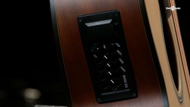 Electro Acoustic Fretless Bass Guitar by Gear4music смотреть онлайн