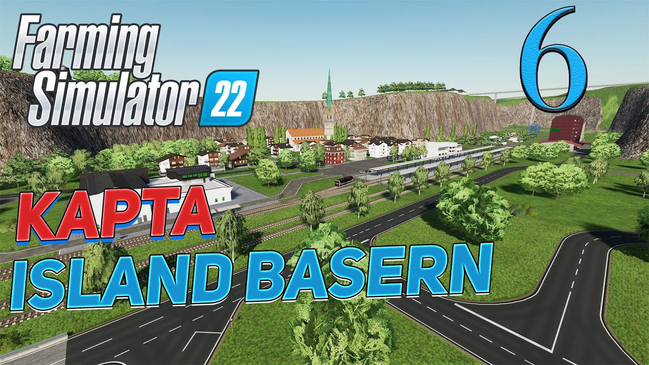 FS 22 Карта "ISLAND BASERN" # 6 ✦СТРИМ✦ смотреть онлайн