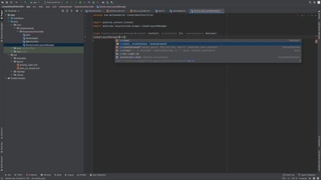 RecyclerView - Automatic Swipe Animation with LinearSmoothScroller | Android (Kotlin) смотреть онлайн
