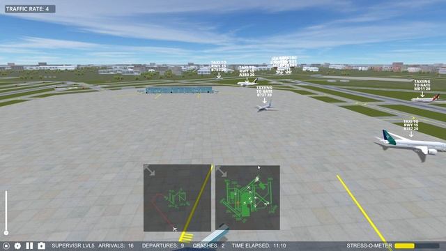 Airport Madness 3D V2 E123 Proper ATC w/Emergencies @ O'Hare смотреть онлайн